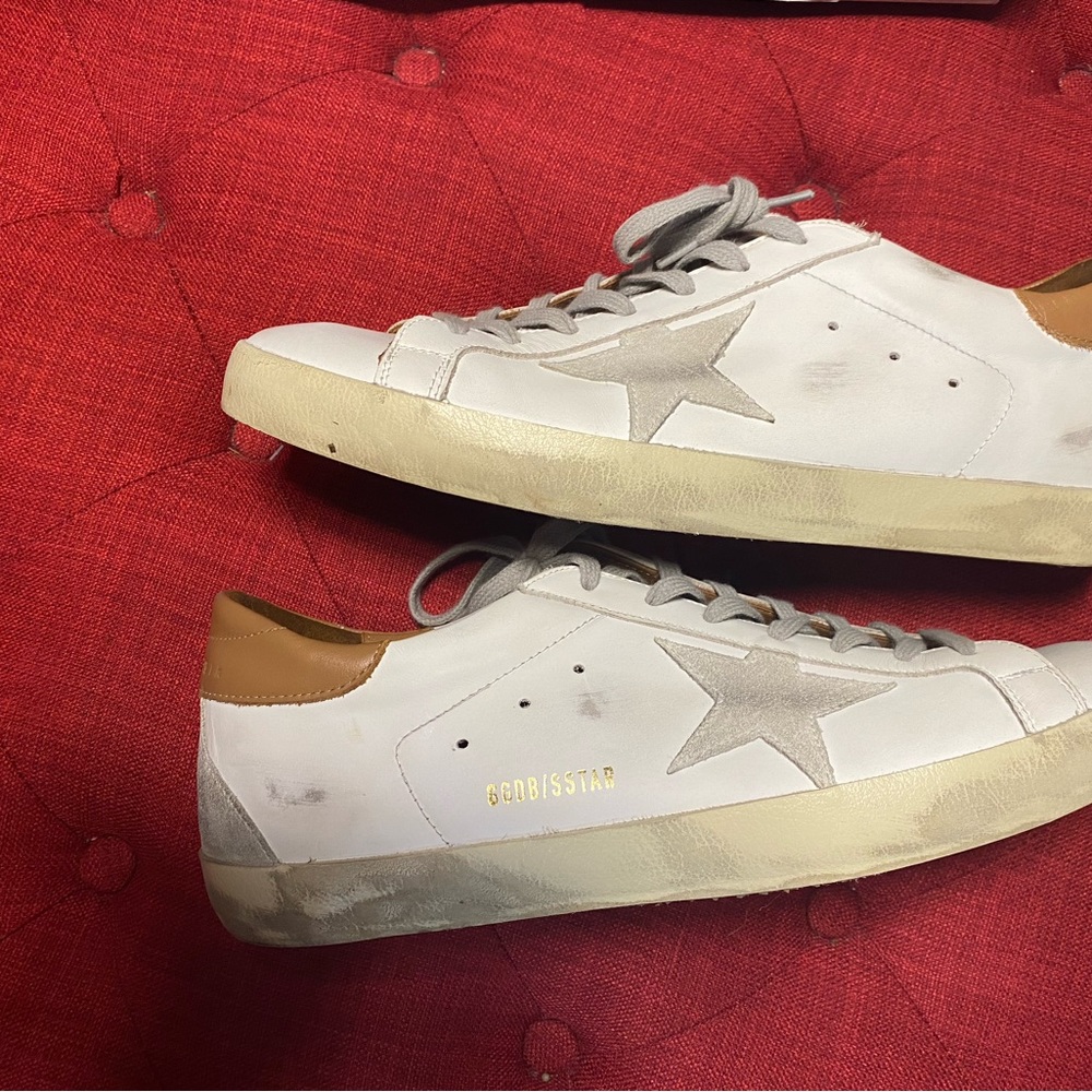 Golden Goose Superstar Sneaker, Men size 45, worn twice, great condition